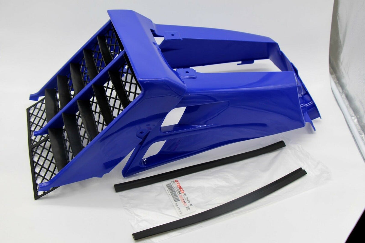 NEW Vito's Yamaha Banshee plastic gas tank side covers + grill 1987-2006 BLUE 1