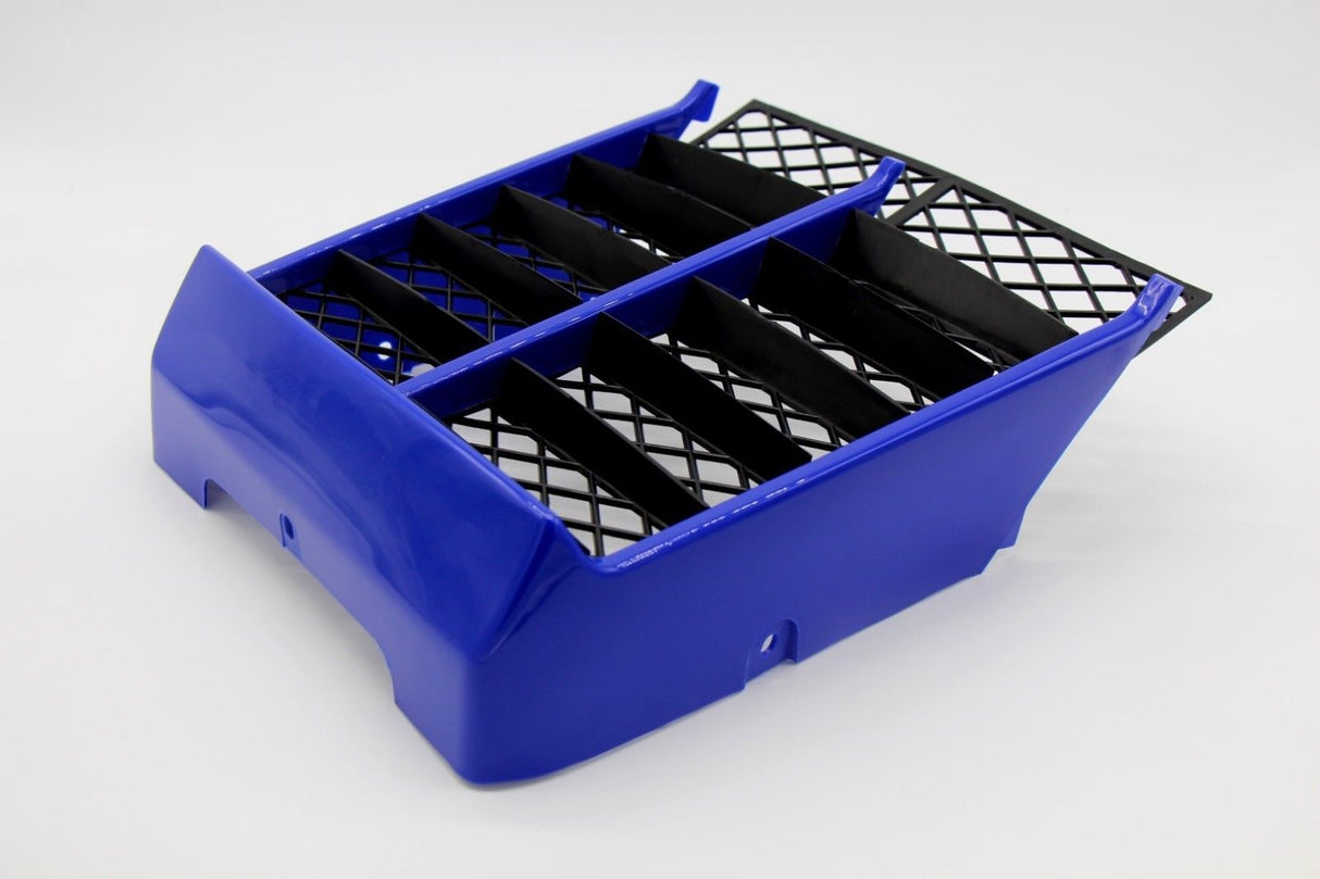 NEW Vito's Yamaha Banshee plastic gas tank side covers + grill 1987-2006 BLUE 3