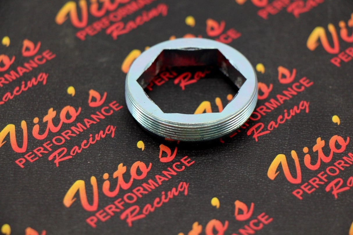 New Yamaha Frame Steering Stem Bearing Holder Nut OEM Banshee Raptor YFZ450 3