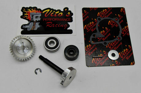 Vito's billet Impeller + ALUMINUM GEAR + Bearing Seal Gasket water pump Banshee 1