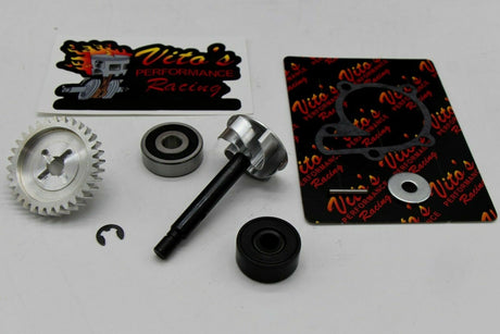 Vito's billet Impeller + ALUMINUM GEAR + Bearing Seal Gasket water pump Banshee 2