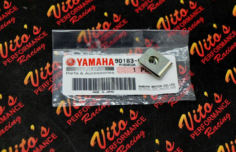 1 X New spring nut clip front grill mount plastic OEM Factory Yamaha Banshee 1