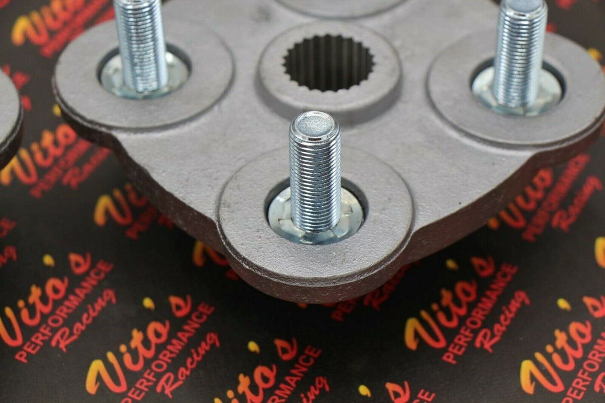 2 x Rear HUBS + STUDS kit Polaris Trail Boss Xplorer Scrambler Magnum 1992-2004 7