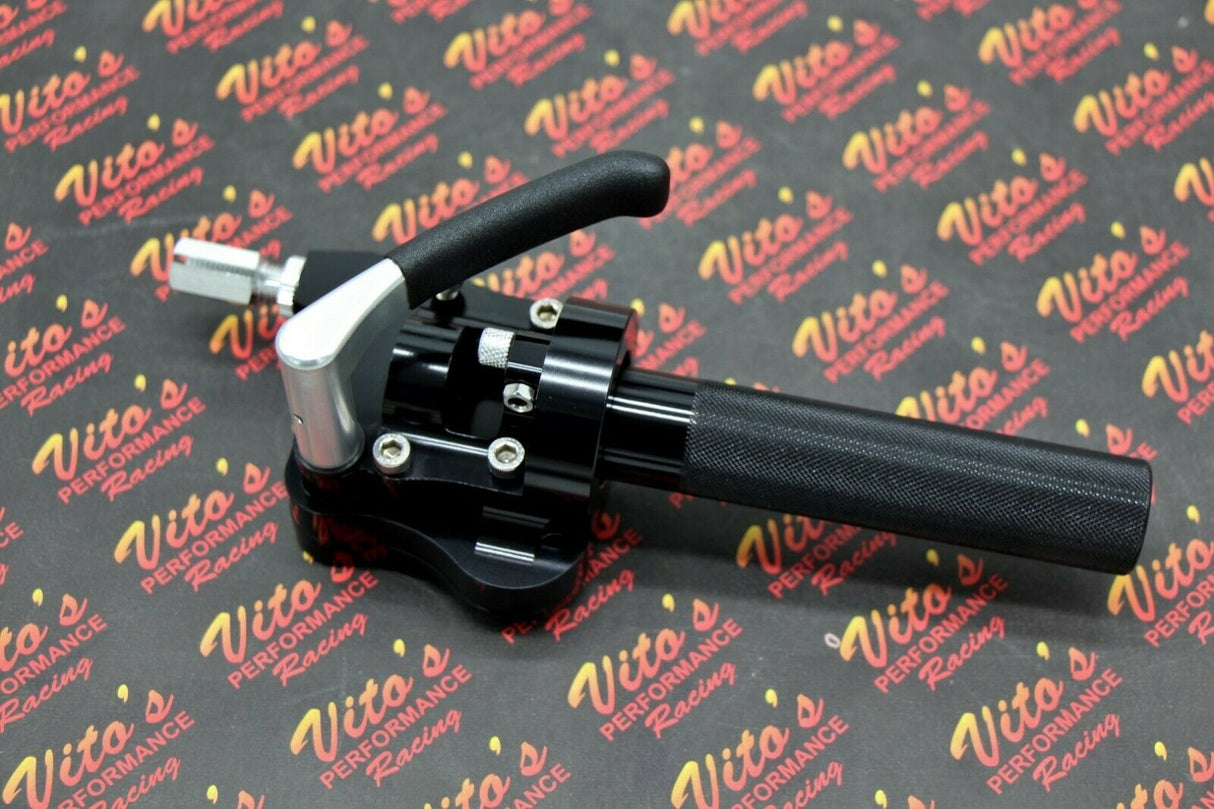 Dual Gasser Throttle thumb twist kit for Yamaha Banshee + Vito's cable + grips 6