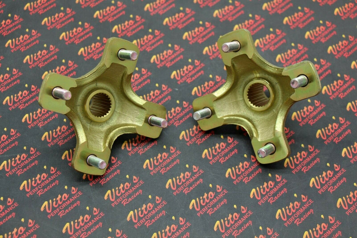 2 x Rear Hubs Honda 450R 400EX 300EX TRX450R TRX400EX TRX250X 4x110mm axle 4