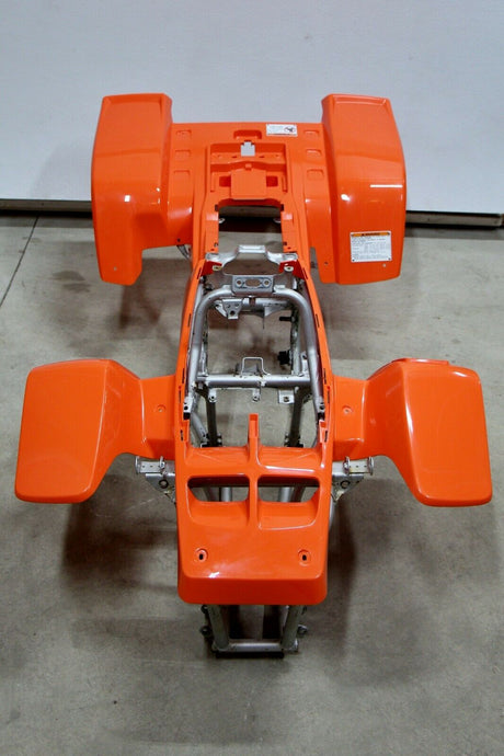NEW Yamaha Banshee fenders front + rear plastic body 1987-2006 ORANGE 2