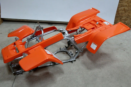 NEW Yamaha Banshee fenders front + rear plastic body 1987-2006 ORANGE 3