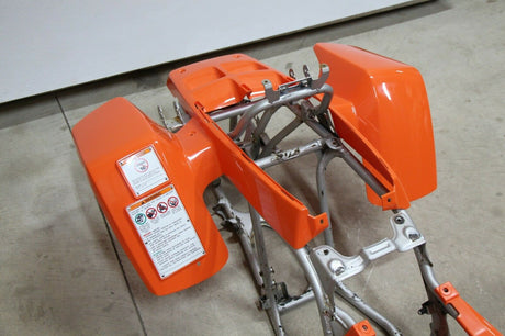 NEW Yamaha Banshee fenders front + rear plastic body 1987-2006 ORANGE 8
