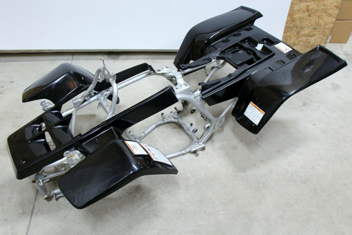NEW Yamaha Banshee fenders front + rear plastic body 1987-2006 BLACK 1