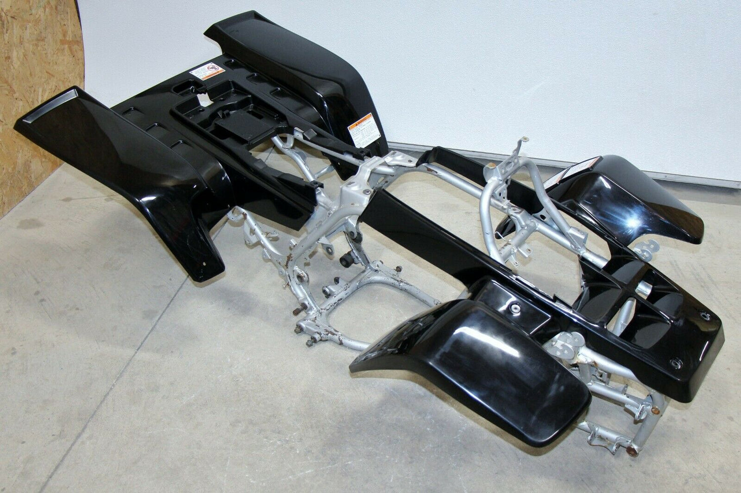 NEW Yamaha Banshee fenders front + rear plastic body 1987-2006 BLACK 2