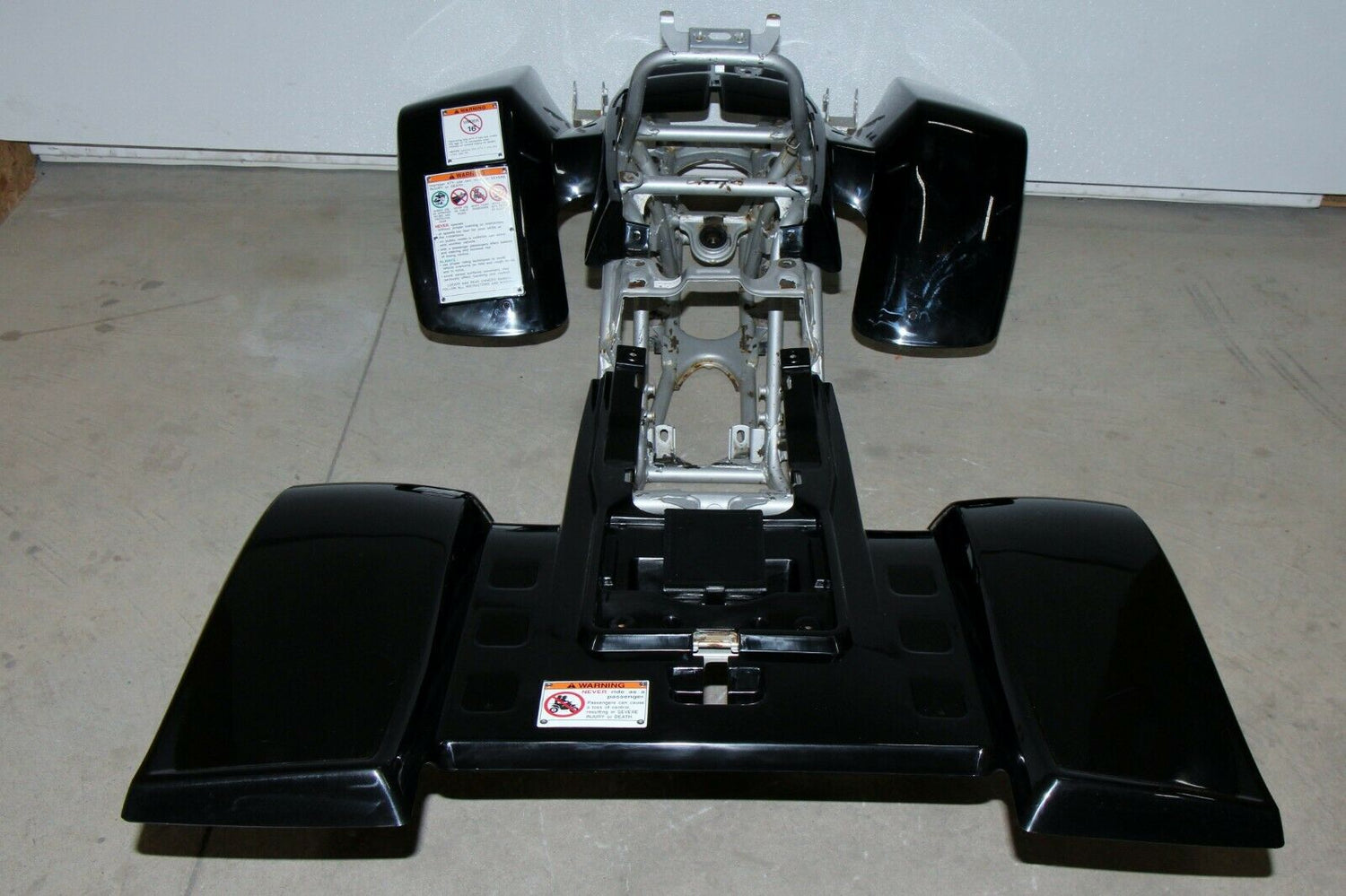 NEW Yamaha Banshee fenders front + rear plastic body 1987-2006 BLACK 4
