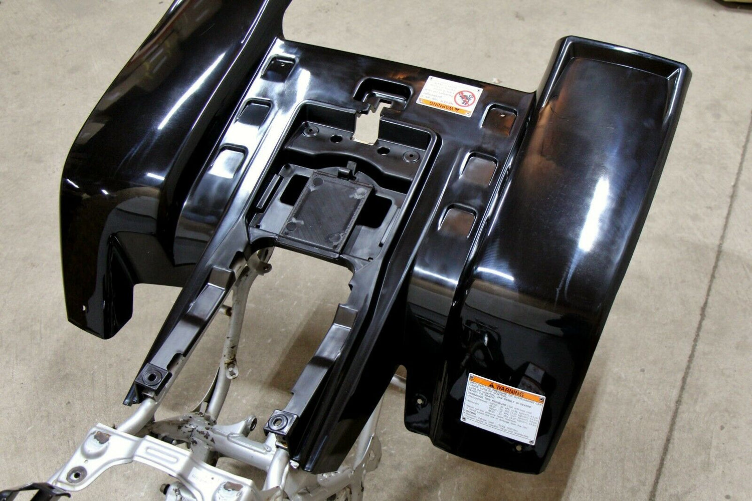NEW Yamaha Banshee fenders front + rear plastic body 1987-2006 BLACK 7