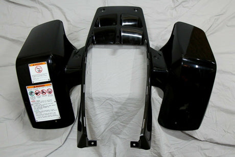 NEW Yamaha Banshee fenders front + rear plastic body 1987-2006 BLACK 12