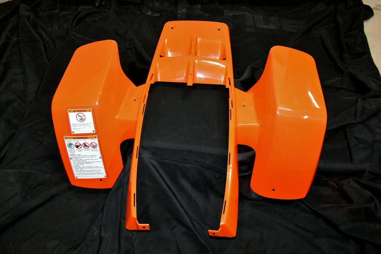 NEW front fenders Yamaha Banshee plastic body 1987-2006 ORANGE front only 1