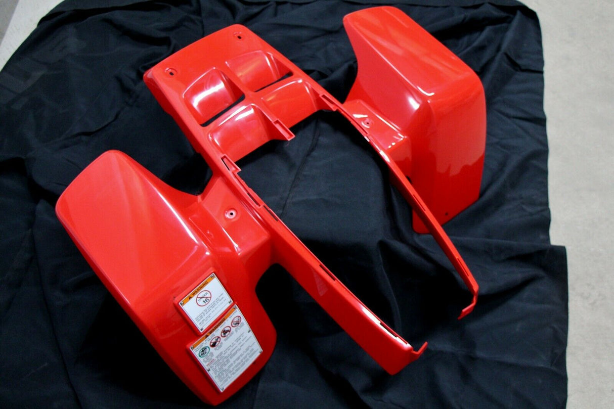 NEW front fenders Yamaha Banshee plastic body 1987-2006 RED front only 1