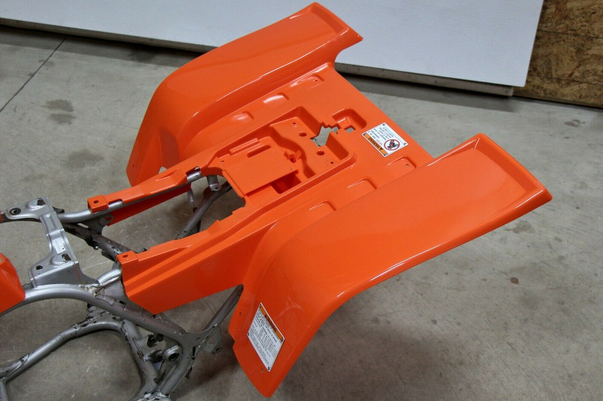 NEW rear fenders Yamaha Banshee plastic body 1987-2006 ORANGE back only 2