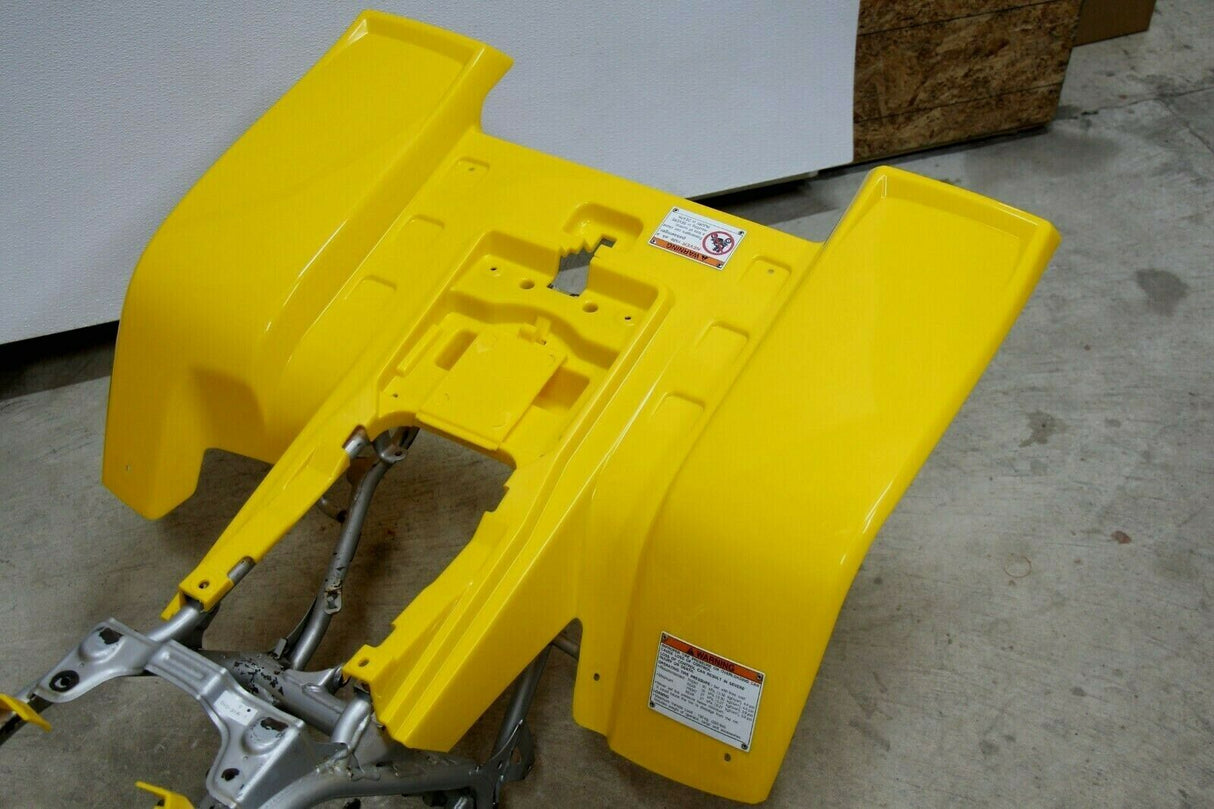 NEW rear fenders Yamaha Banshee plastic body 1987-2006 YELLOW back only 4