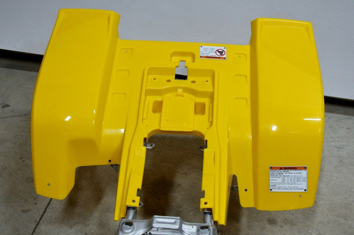 NEW rear fenders Yamaha Banshee plastic body 1987-2006 YELLOW back only 5