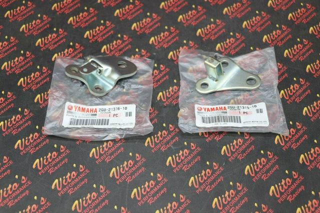 NEW OEM Motor Mount SET upper left right front Yamaha Banshee engine 1987-2006 1