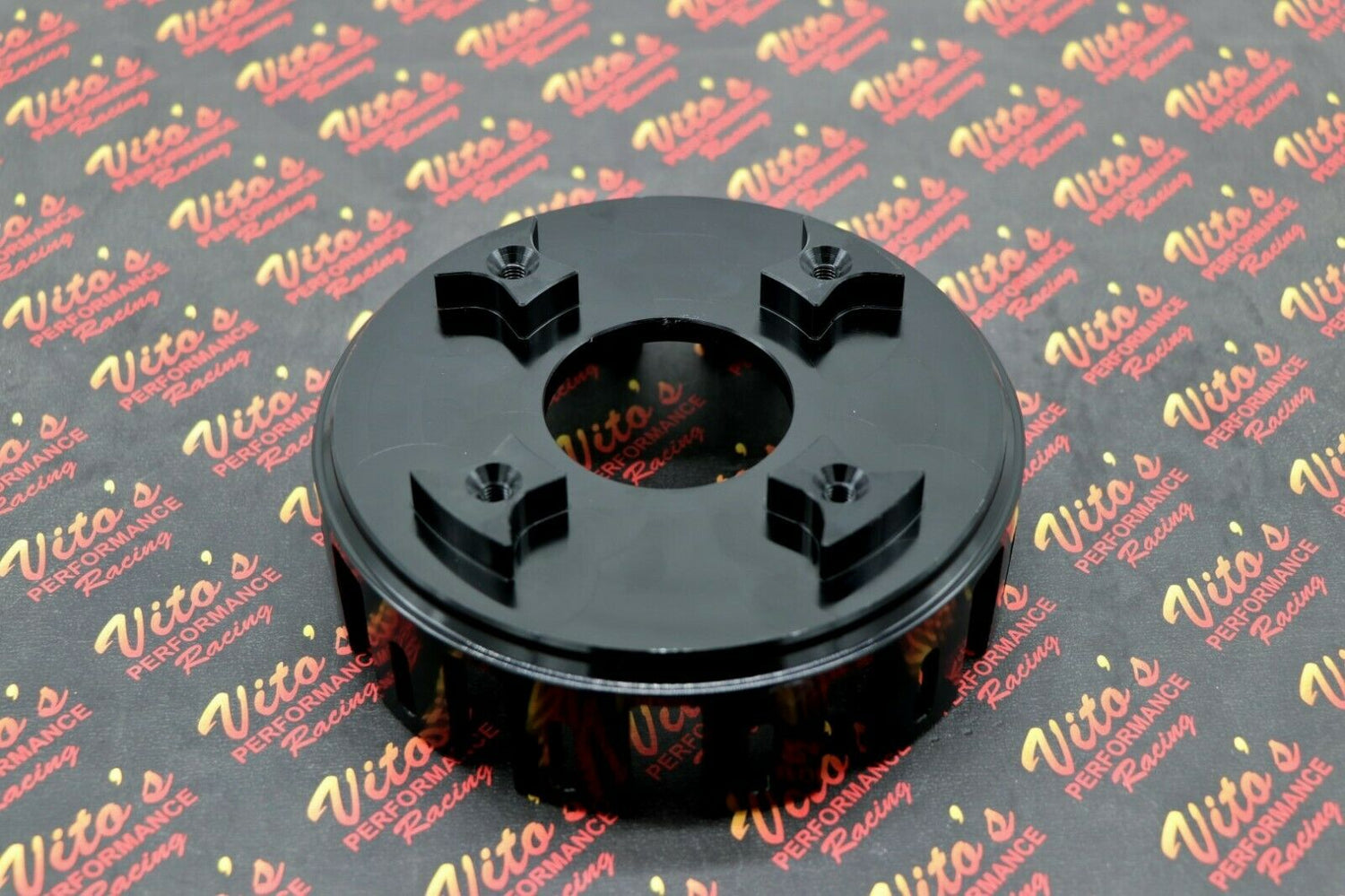 Vito's Performance BILLET CLUTCH BASKET Yamaha Banshee 1987-2006 + backer plate 4