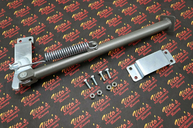 14" KICKSTAND Universal Motorcycle Clamp On Side Kick Stand Dirtbike HEAVY DUTY 1