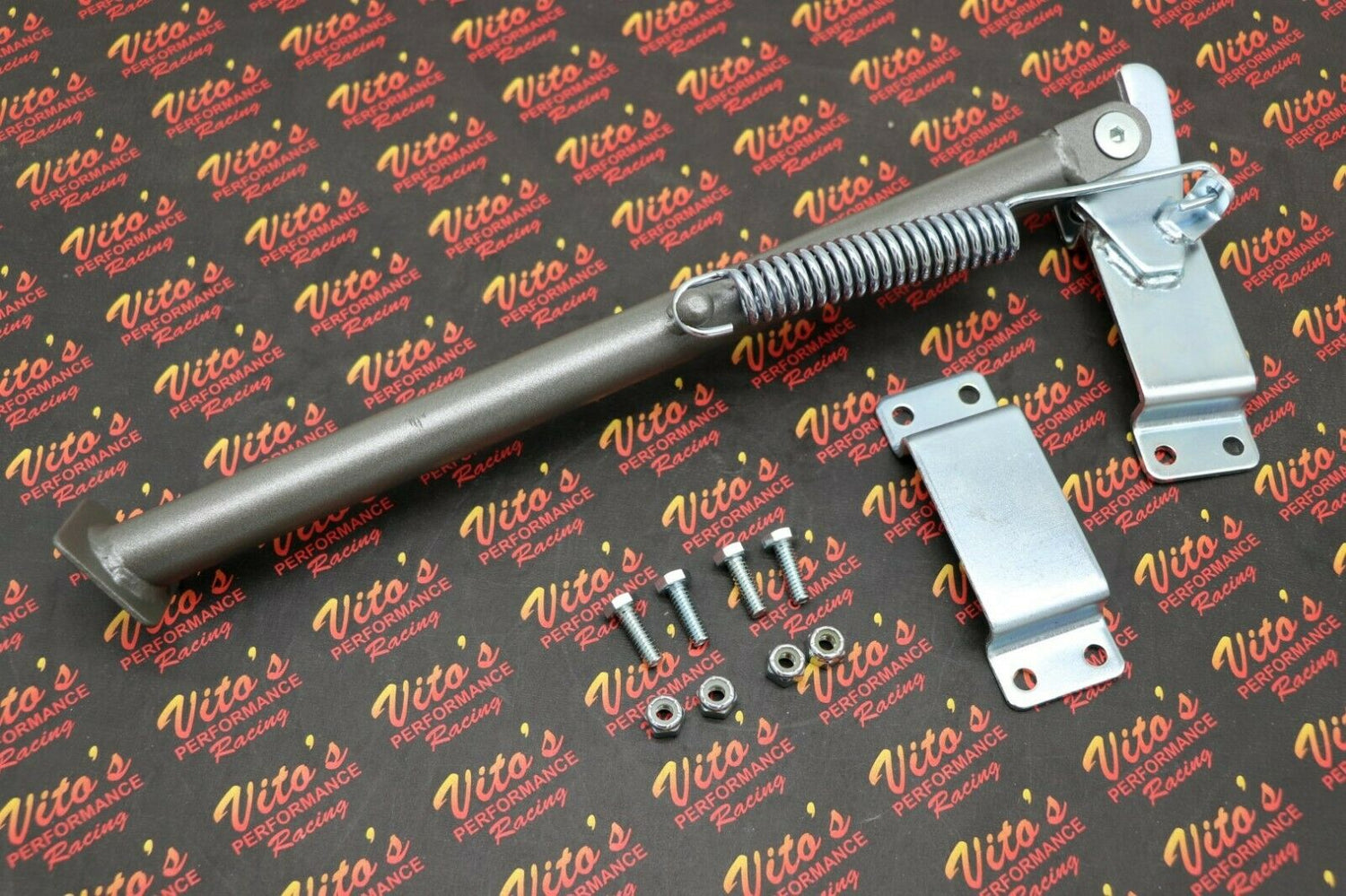 14" KICKSTAND Universal Motorcycle Clamp On Side Kick Stand Dirtbike HEAVY DUTY 3