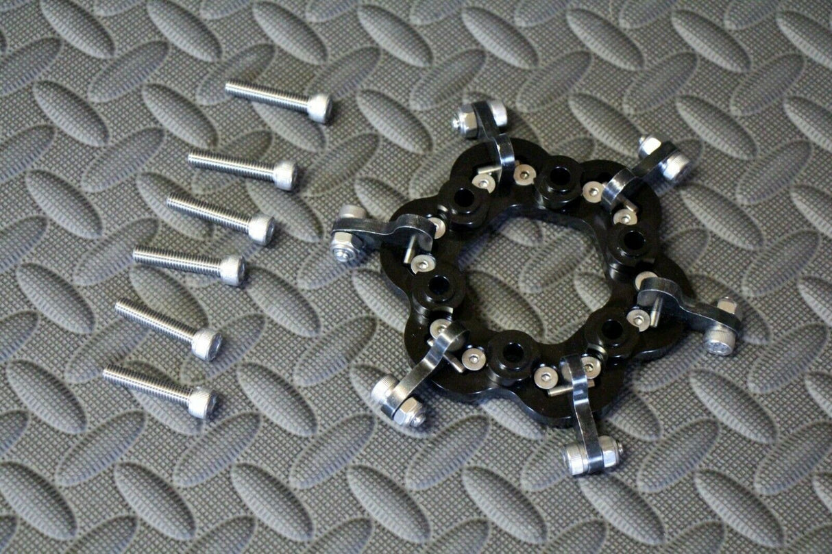 NEW Yamaha Banshee LOCK UP clutch kit lock-out finger BILLET + screws BLACK 1