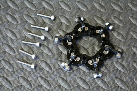 NEW Yamaha Banshee LOCK UP clutch kit lock-out finger BILLET + screws BLACK 1