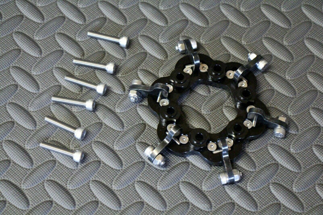 NEW Yamaha Banshee LOCK UP clutch kit lock-out finger BILLET + screws BLACK 1