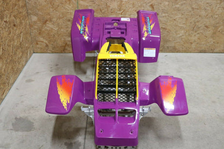 Yamaha Banshee fenders + gas tank plastic grill + graphics BRIGHT PURPLE 1995 6
