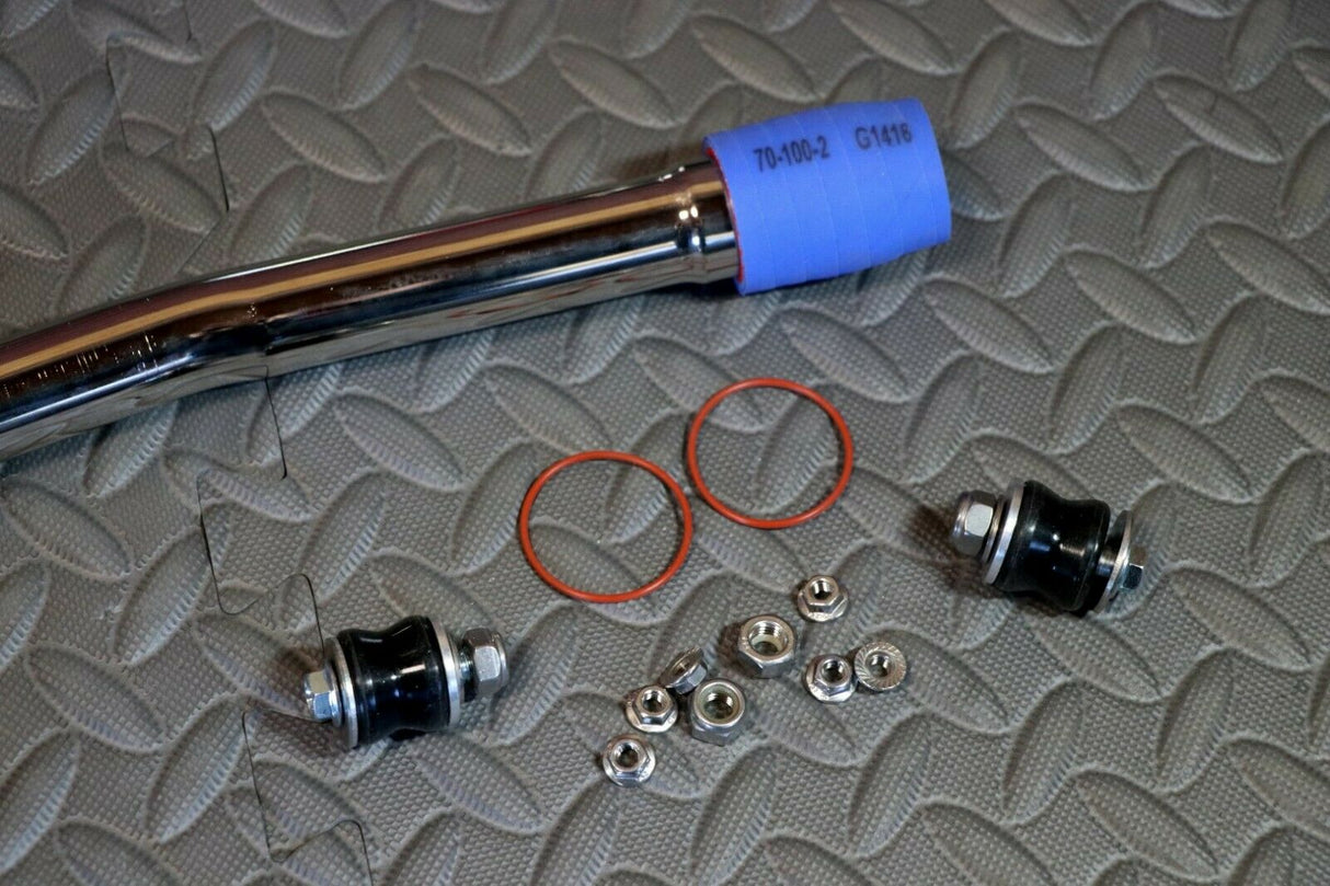 Yamaha Banshee CHROME DMC ALIEN pipes silencer 1987-2006 5