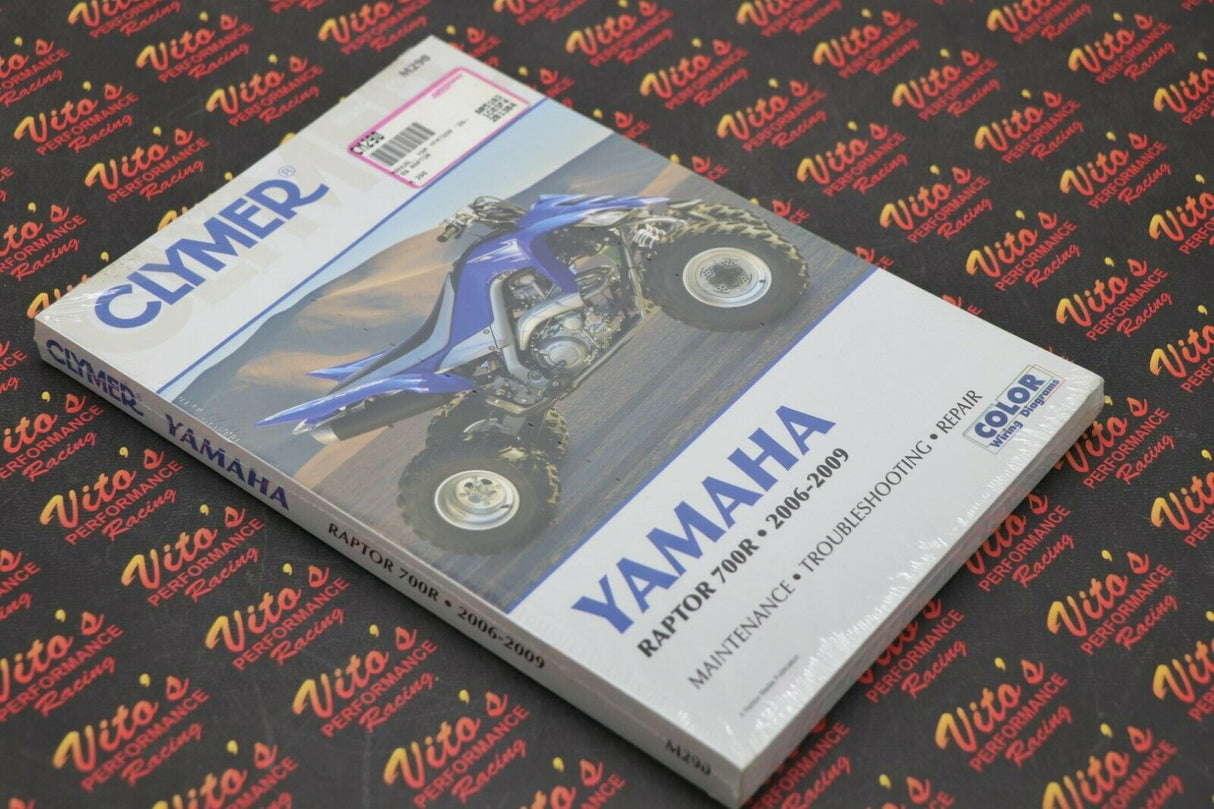 Clymer ATV/UTV Repair Manuals M290 Raptor 700 700r 2006-2009 1