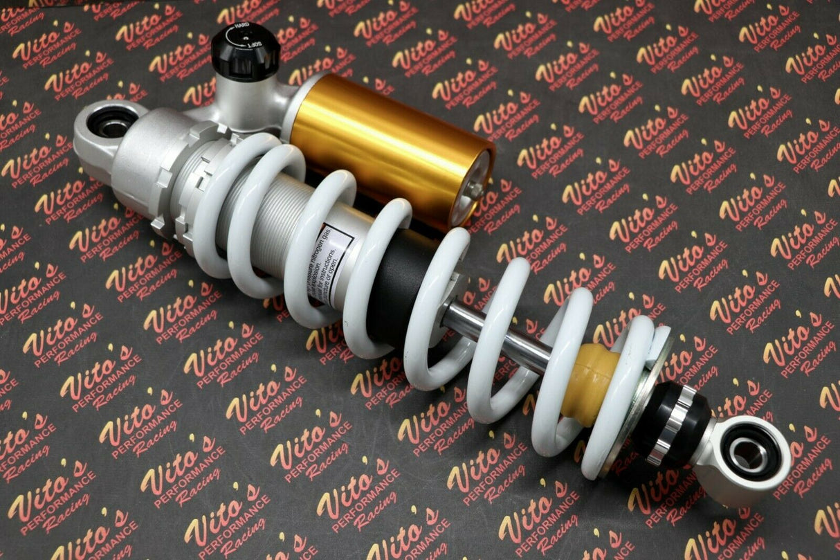 REAR SHOCK fits Yamaha Banshee 1987-2006 - fully adjustable - WHITE SPRING 3