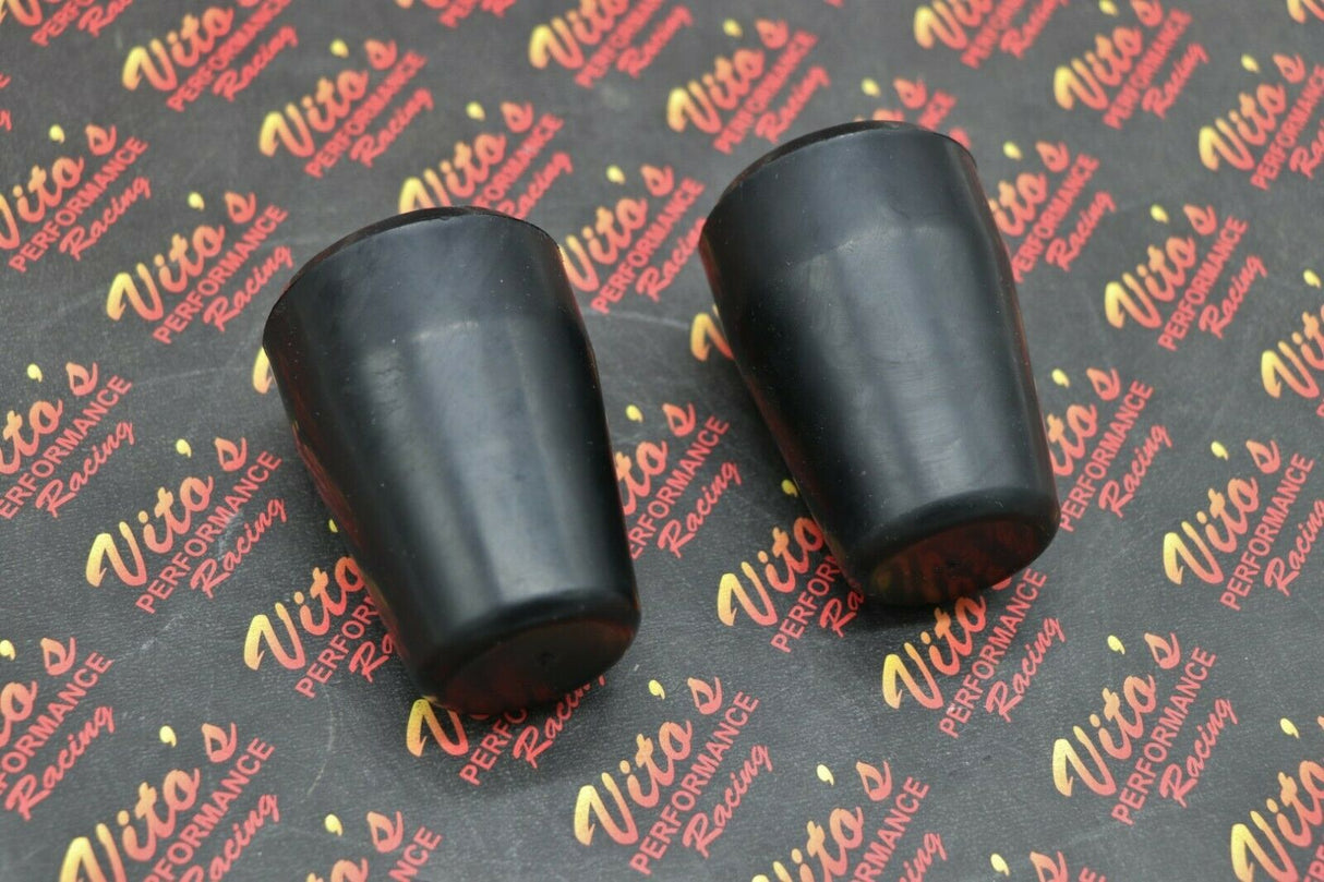 2 x NEW front bumper rubber end cap guard Yamaha Banshee Warrior 1987-2006 3