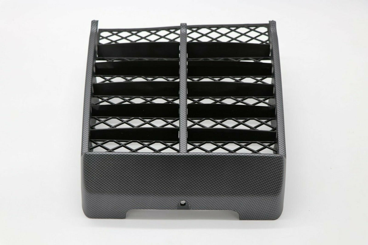 Yamaha Banshee grill plastic radiator cover CARBON FIBER SE SP 50th anniv MATTE 4