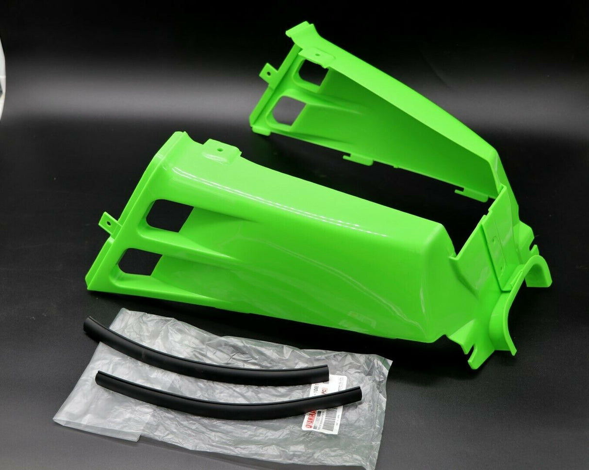 NEW Vito's Yamaha Banshee gas tank side covers plastic wrap 1987-2006 GREEN 1