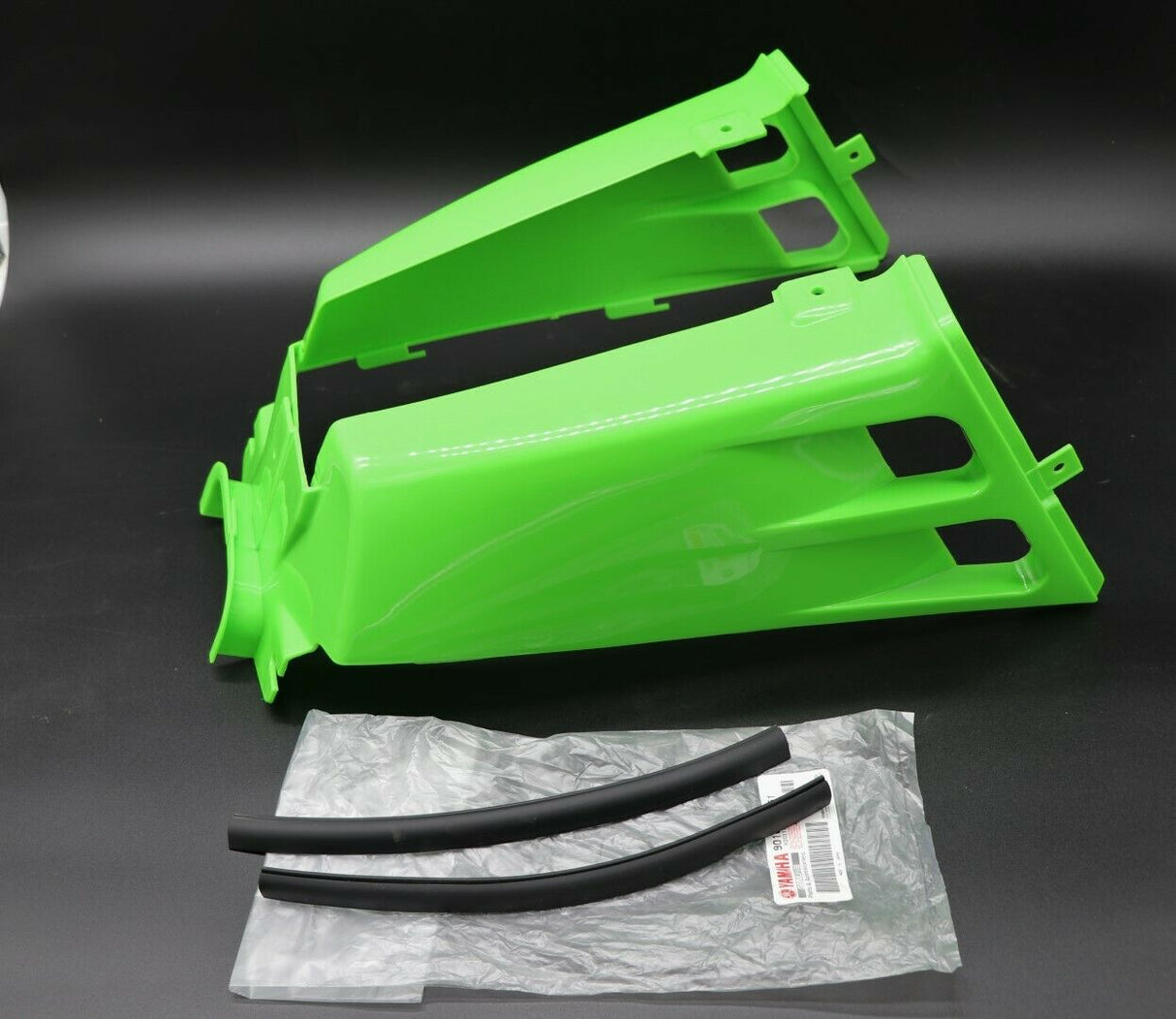 NEW Vito's Yamaha Banshee gas tank side covers plastic wrap 1987-2006 GREEN 2