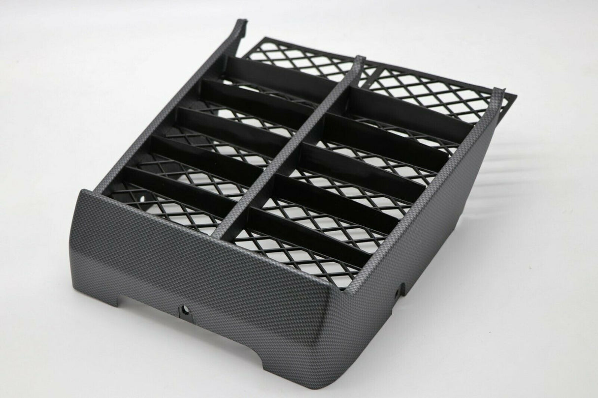 Yamaha Banshee grill gas tank plastic radiator cover CARBON FIBER SE SP Matte 4