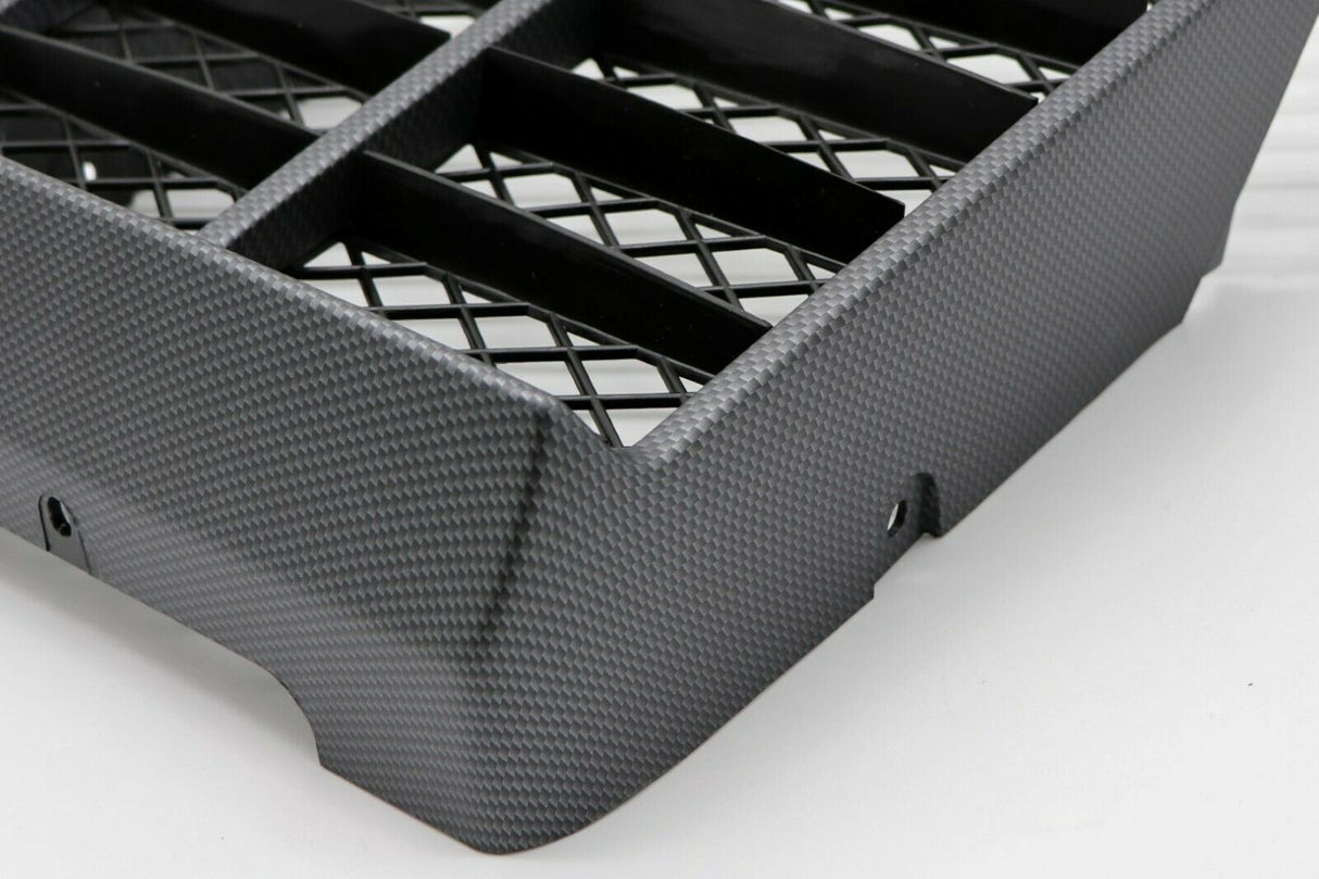 Yamaha Banshee grill gas tank plastic radiator cover CARBON FIBER SE SP Matte 5