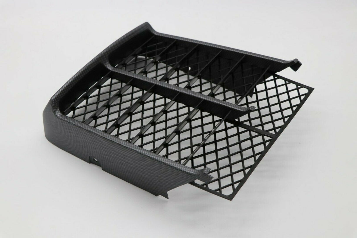 Yamaha Banshee grill gas tank plastic radiator cover CARBON FIBER SE SP Matte 6