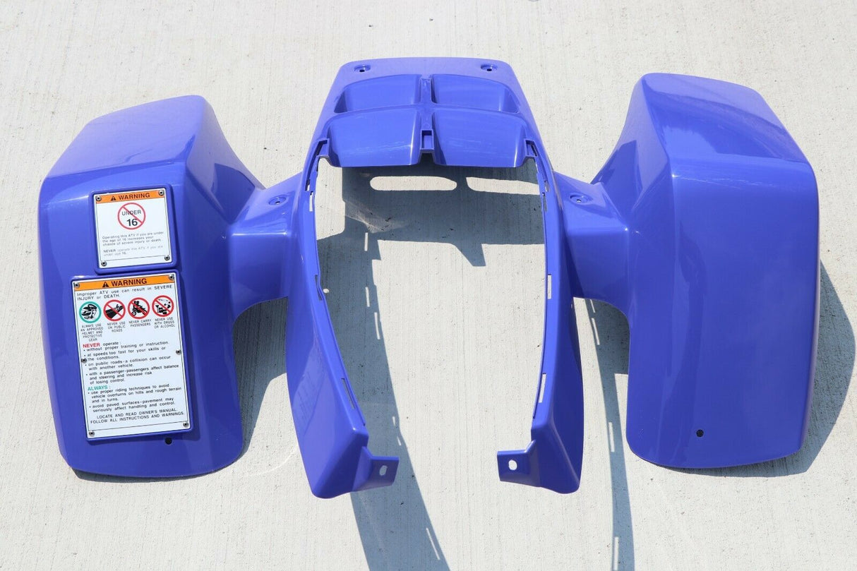 NEW front fenders Yamaha Banshee plastic body 1987-2006 VIOLET PURPLE 1994 front 1