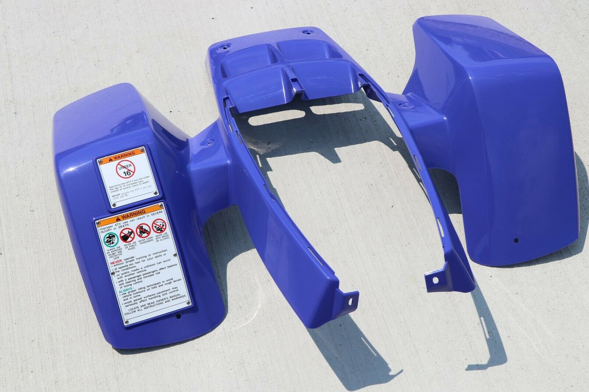 NEW front fenders Yamaha Banshee plastic body 1987-2006 VIOLET PURPLE 1994 front 2