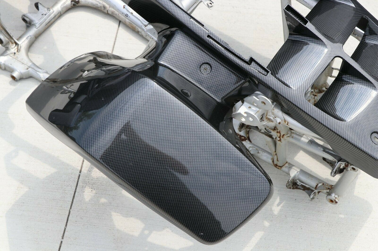 NEW Yamaha Banshee fenders front rear plastic body 1987-2006 CARBON FIBER GLOSS 5