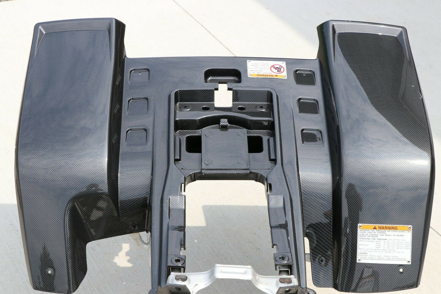 NEW Yamaha Banshee fenders front rear plastic body 1987-2006 CARBON FIBER GLOSS 6