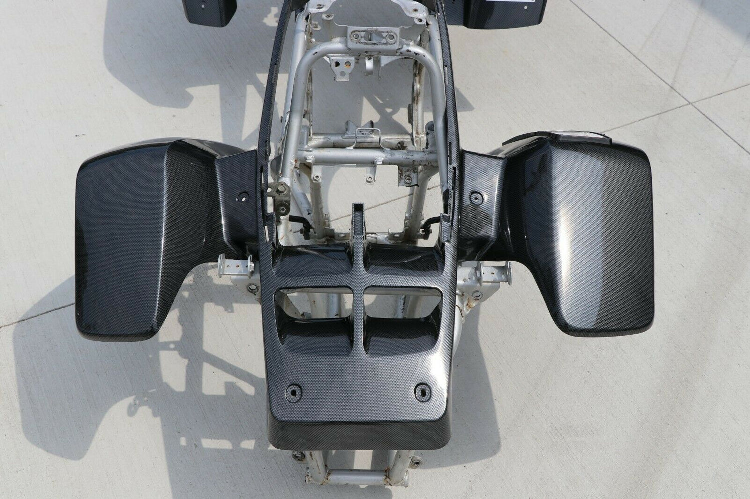 NEW Yamaha Banshee fenders front rear plastic body 1987-2006 CARBON FIBER GLOSS 7