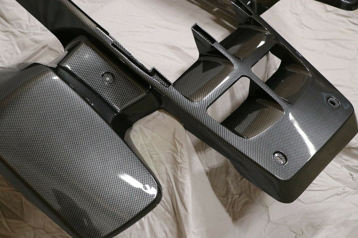 NEW front fenders Yamaha Banshee plastic body 1987-2006 CARBON FIBER GLOSS front 3