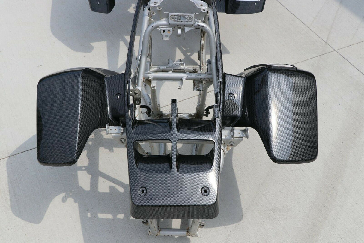 NEW front fenders Yamaha Banshee plastic body 1987-2006 CARBON FIBER GLOSS front 8