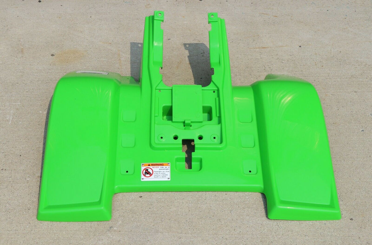 NEW rear fenders Yamaha Banshee plastic body 1987-2006 GREEN back rear only 1