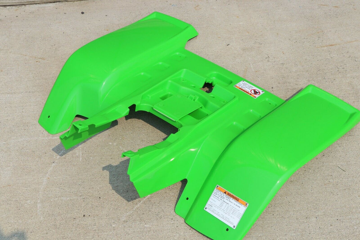 NEW rear fenders Yamaha Banshee plastic body 1987-2006 GREEN back rear only 2