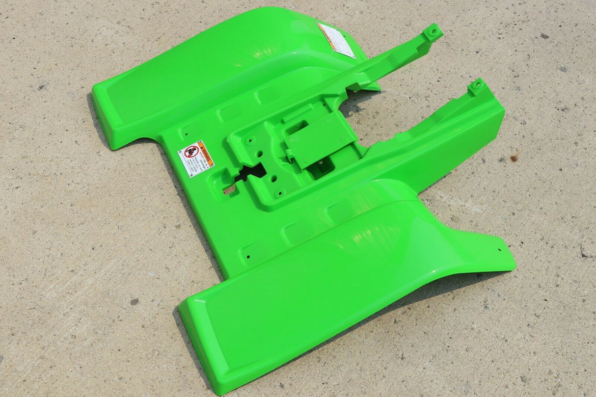 NEW rear fenders Yamaha Banshee plastic body 1987-2006 GREEN back rear only 4